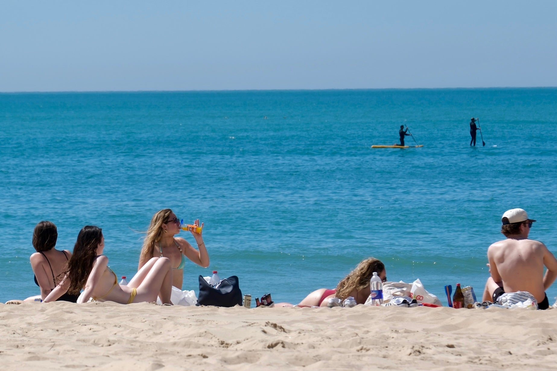Fotos: Cádiz disfruta de su primer fin de semana de sol tras un mes de lluvia