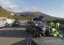 Dos tramos de la red de carreteras de Cádiz repiten entre los más peligrosos de España