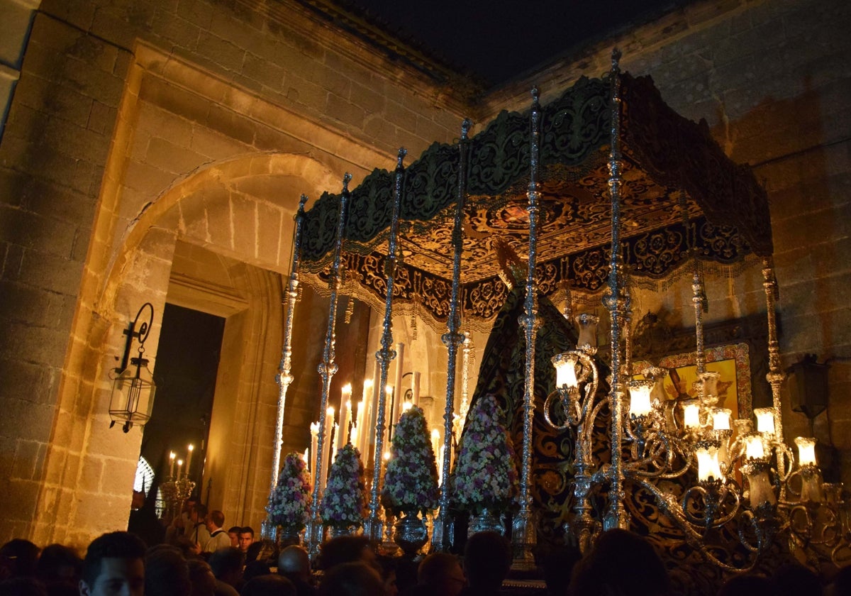Cinco cofradías conforman el Miércoles Santo de Jerez, uno de los días más grandes de su Semana Santa