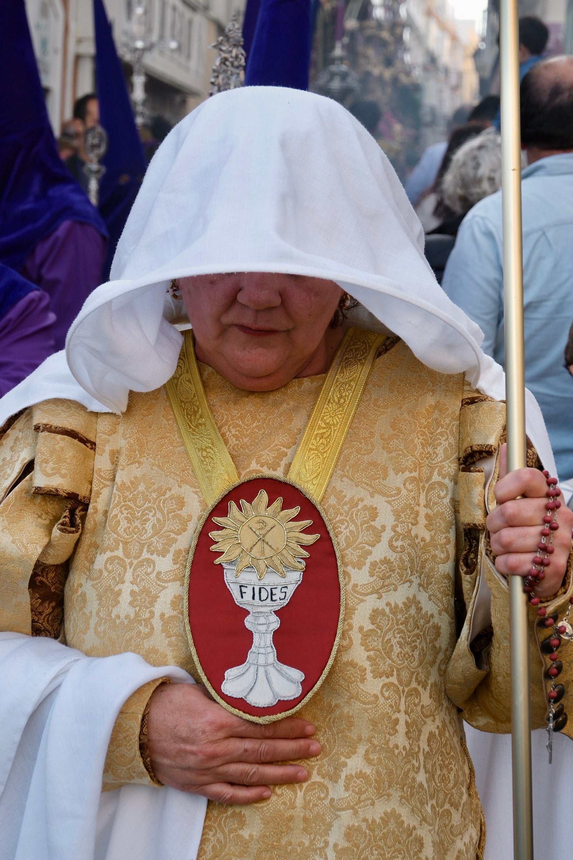 Fotos: Afligidos el Jueves Santa en la Semana Santa de Cádiz 2025