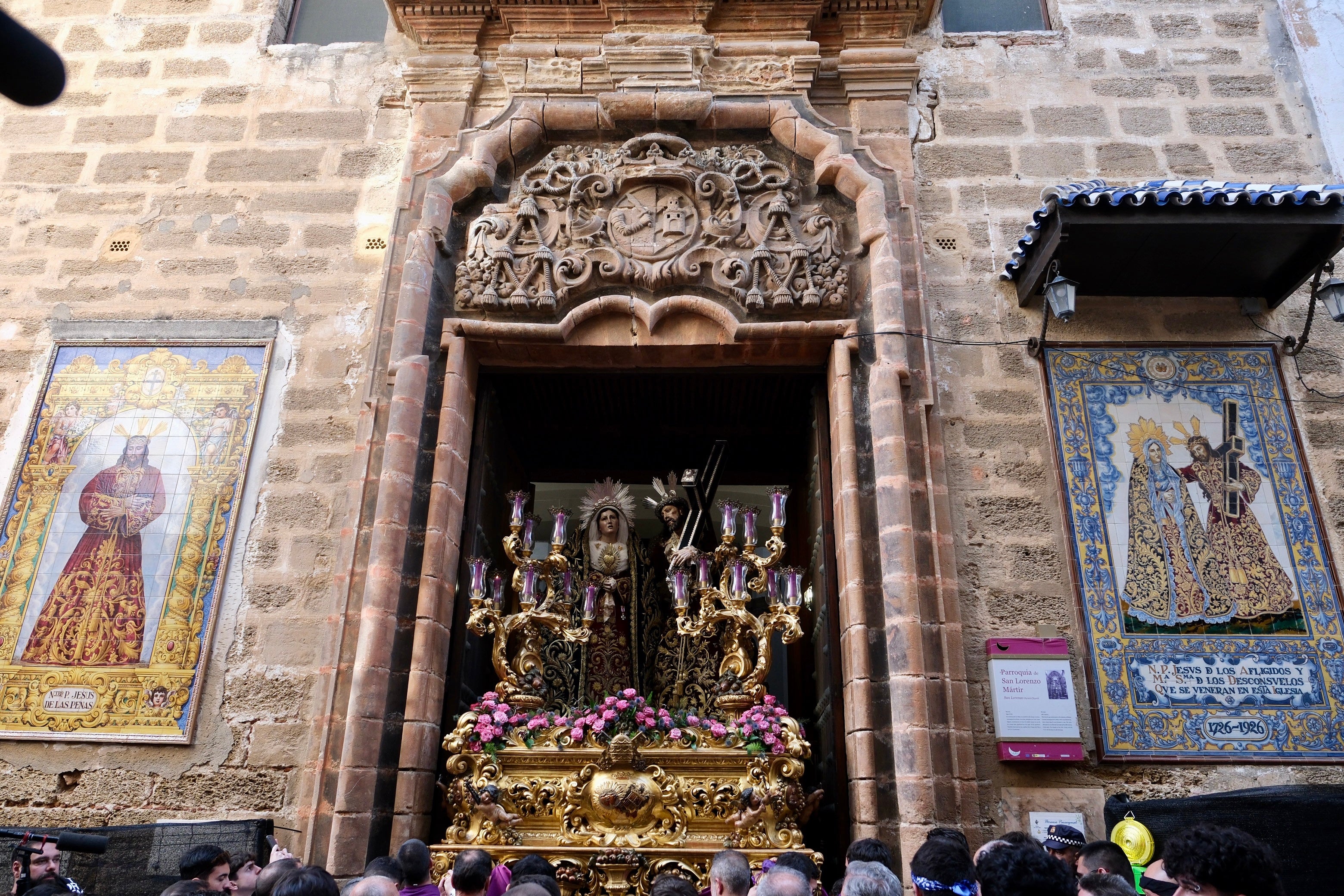Fotos: Afligidos el Jueves Santa en la Semana Santa de Cádiz 2025