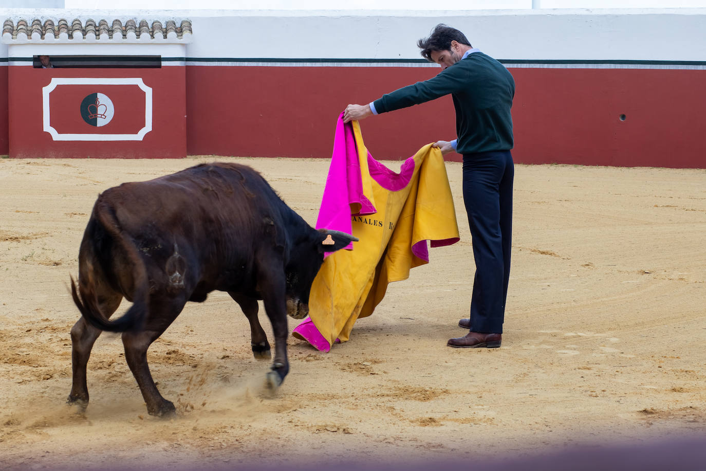Cayetano Rivera Ordóñez y José Antonio Canales Rivera, antes de su mano a mano en Zahara de los Atunes