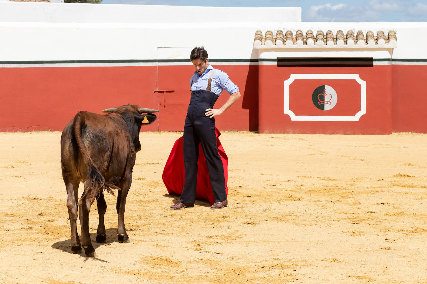 Cayetano Rivera Ordóñez y José Antonio Canales Rivera, antes de su mano a mano en Zahara de los Atunes