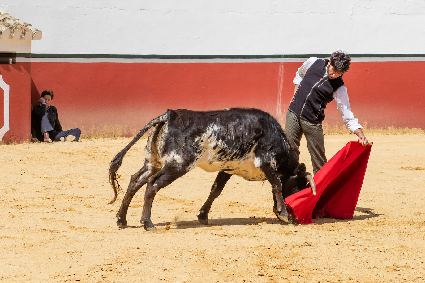Cayetano Rivera Ordóñez y José Antonio Canales Rivera, antes de su mano a mano en Zahara de los Atunes