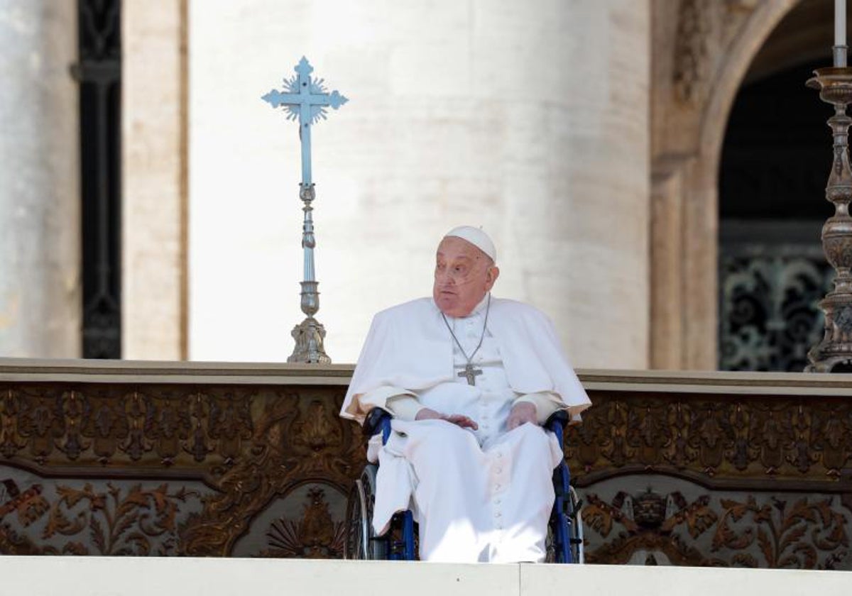 El Papa Francisco en una de sus últimas apariciones públicas