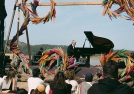 El compositor y pianista Josué Bonnín en Wakana Reunión