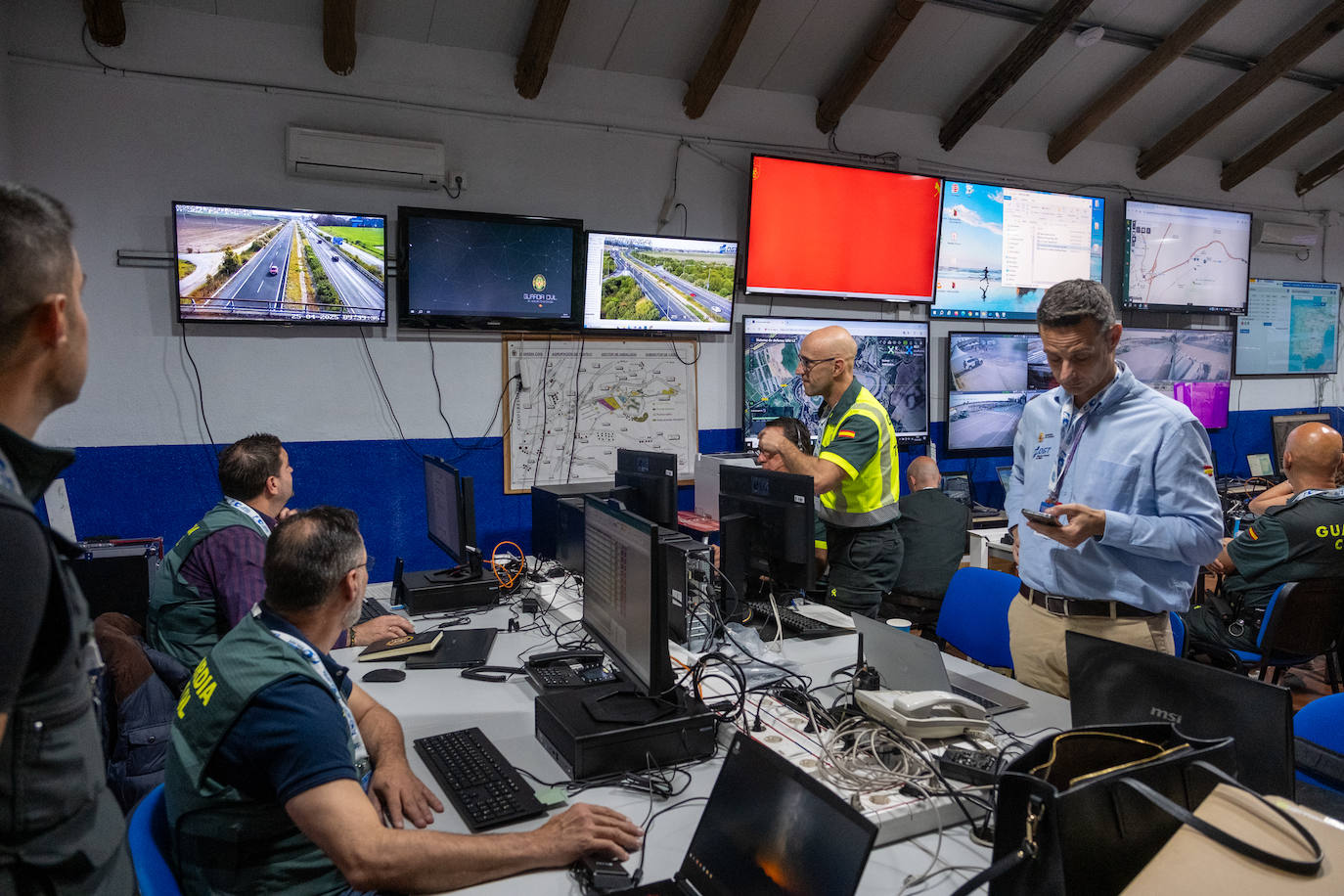 Fotos: Activación del Plan Territorial de Emergencias de Andalucía