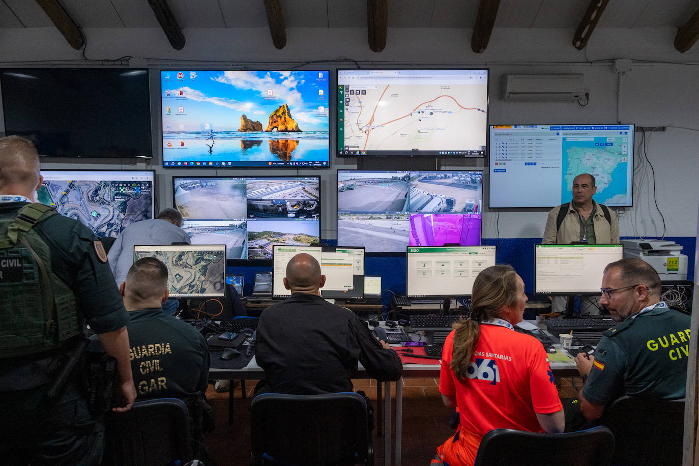 Fotos: Activación del Plan Territorial de Emergencias de Andalucía