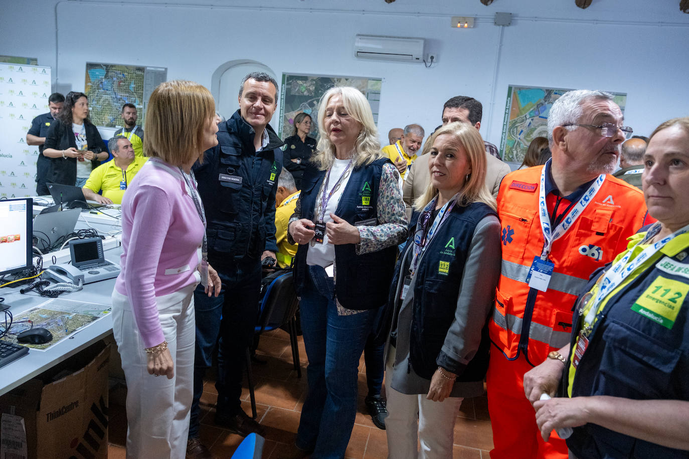 Fotos: Activación del Plan Territorial de Emergencias de Andalucía