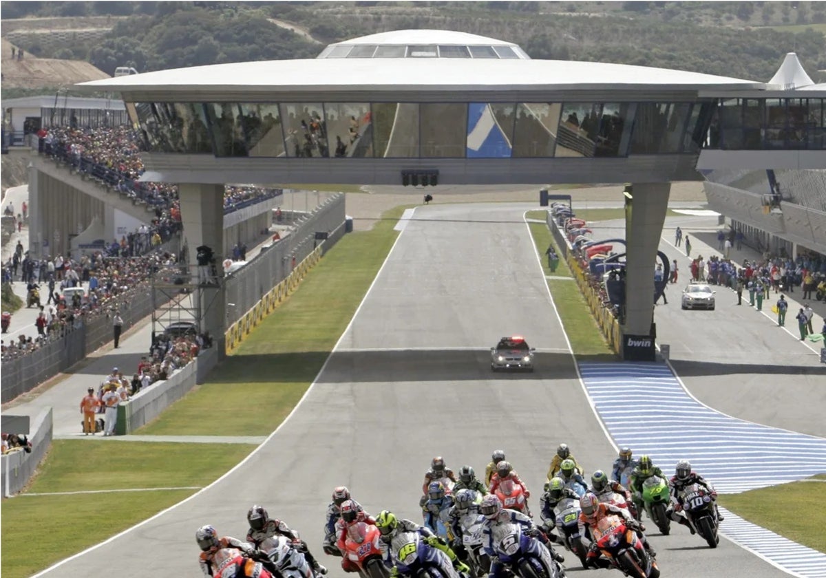 Carreras de motos en el Circuito de Jerez