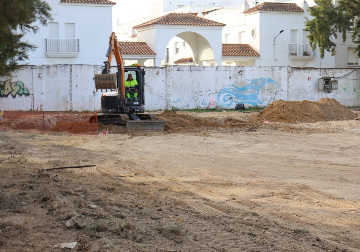 Inicio de las obras del nuevo cuartel de la Guardia Civil en Chiclana