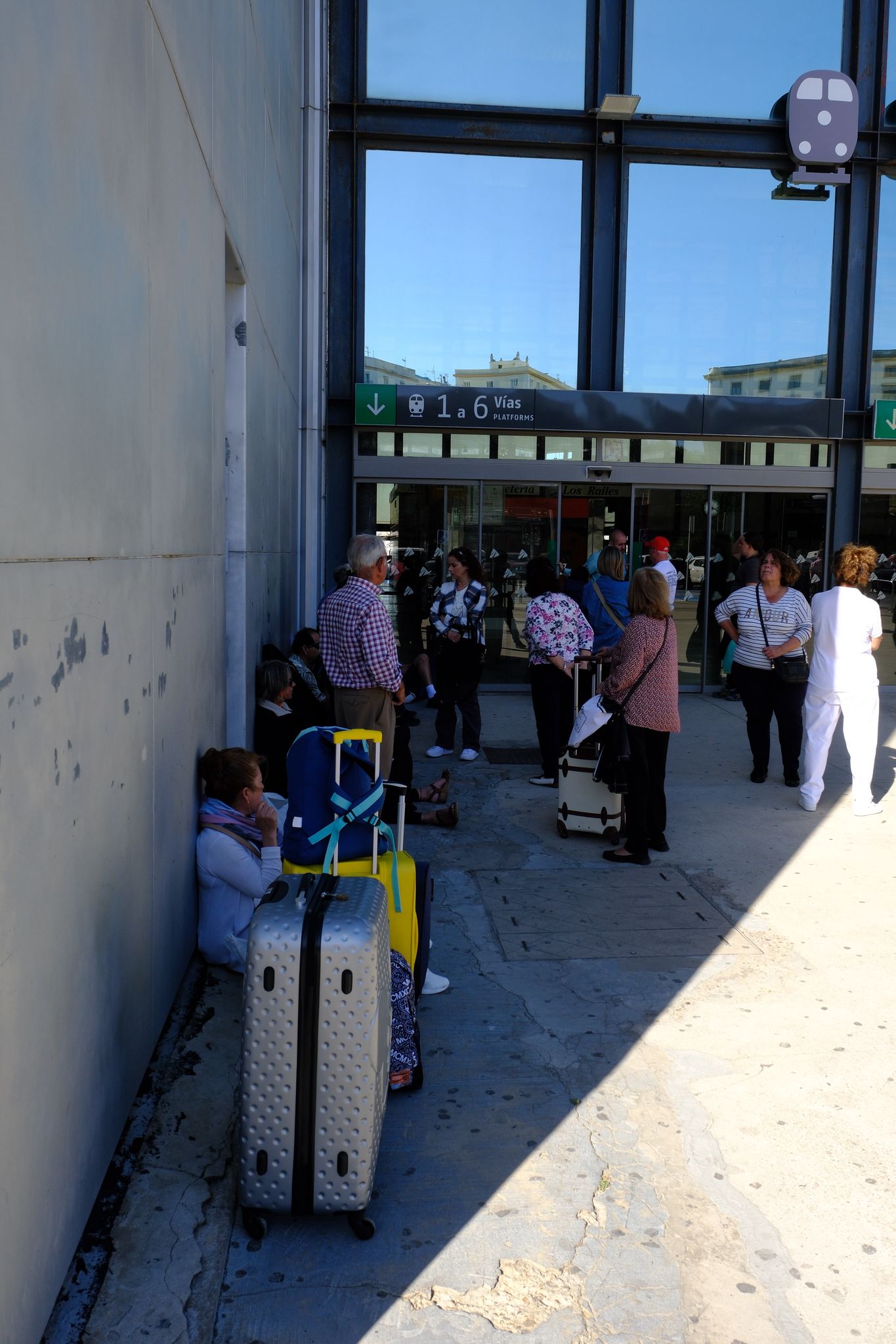 Las imágenes del apagón en Cádiz