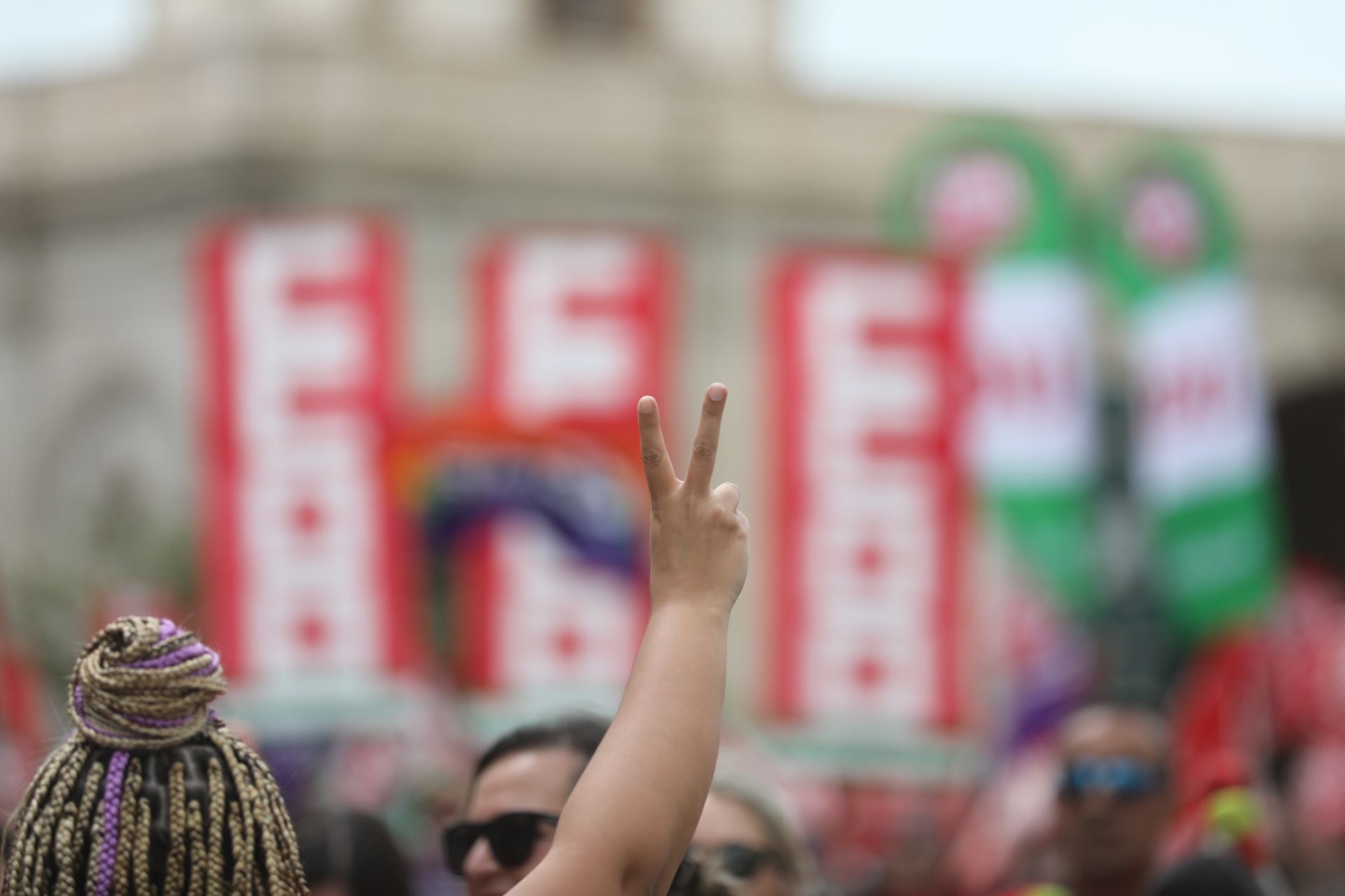 Fotos: Así han sido las dos manifestaciones del Primero de Mayo en Cádiz