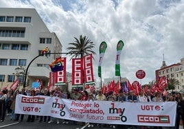 El Primero de Mayo en Cádiz: una misma lucha, dos manifestaciones