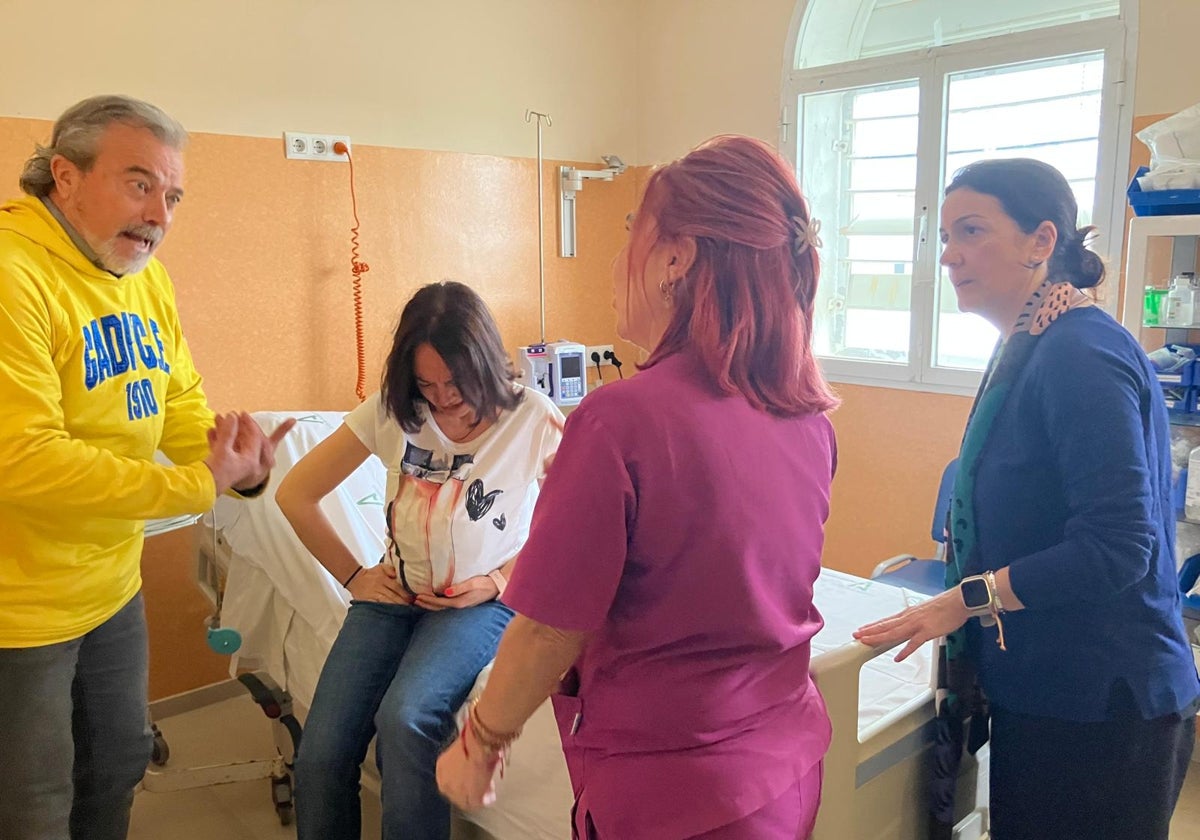El Hospital de Puerto Real acoge un simulacro de episodio violento