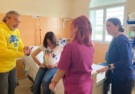 El Hospital de Puerto Real acoge un simulacro de episodio violento