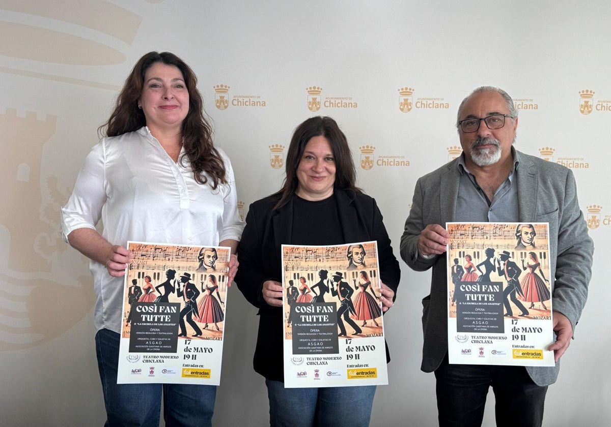 La ópera regresa al Teatro Moderno de Chiclana de la mano de la obra 'Cossí fan tutte'