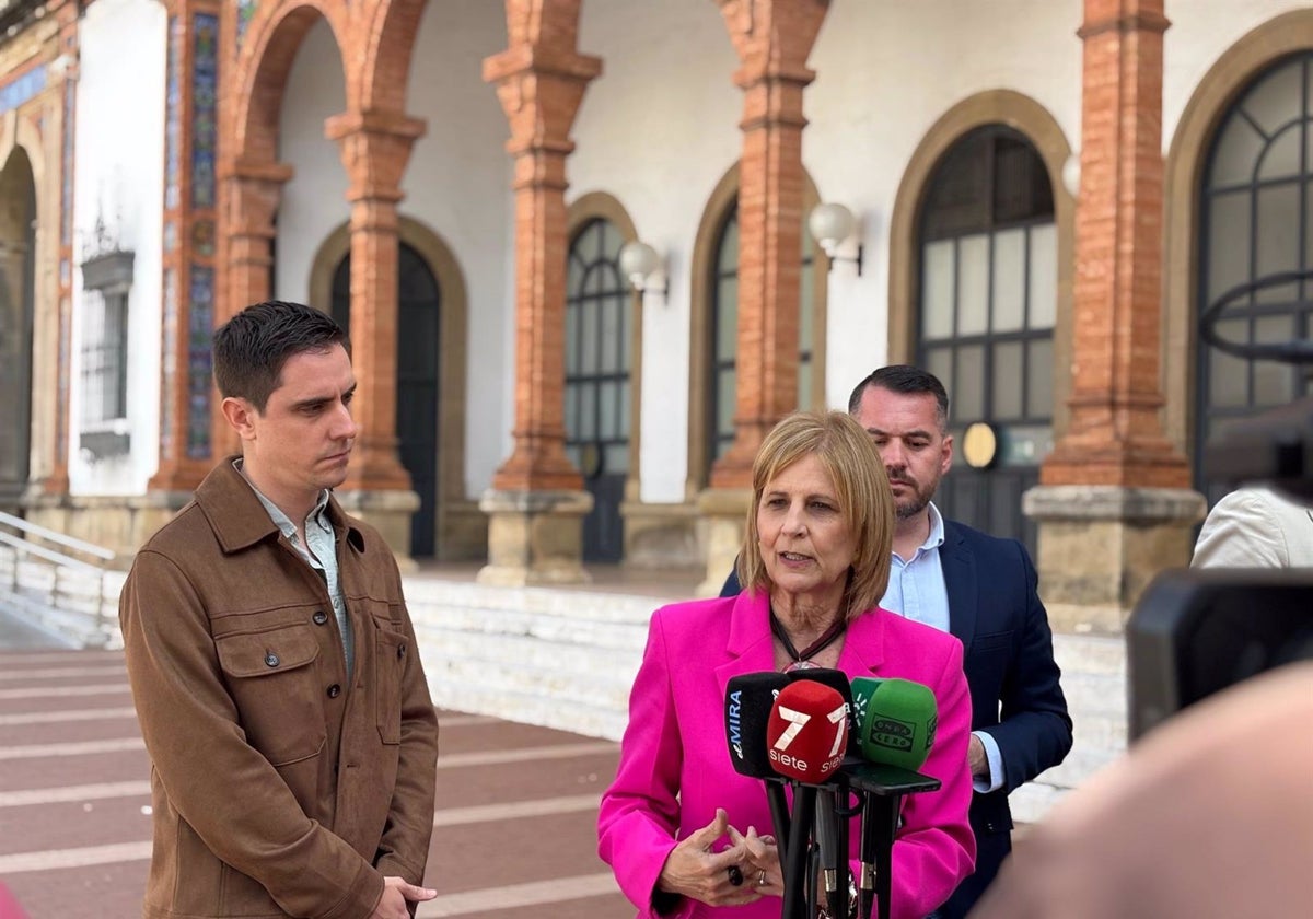 García-Pelayo ha atendido a los medios en la estación de Jerez