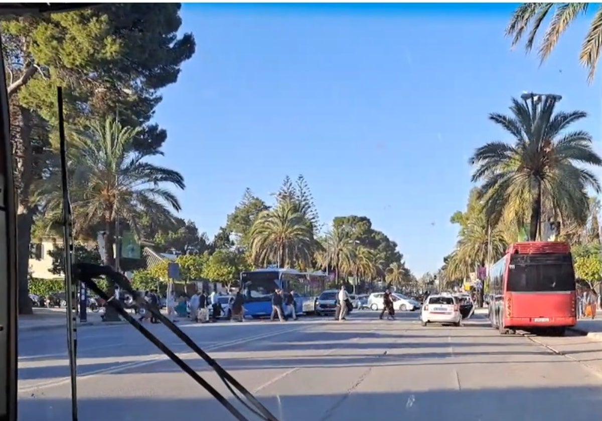 La opción usar el transporte público para ir a la Feria de Jerez gana cada vez más adeptos