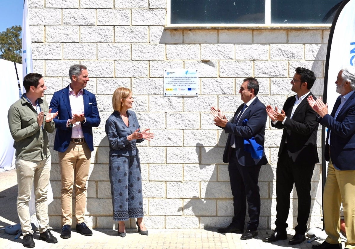 Jerez inaugura una planta de hidrógeno verde con agua regenerada de la EDAR Guadalete