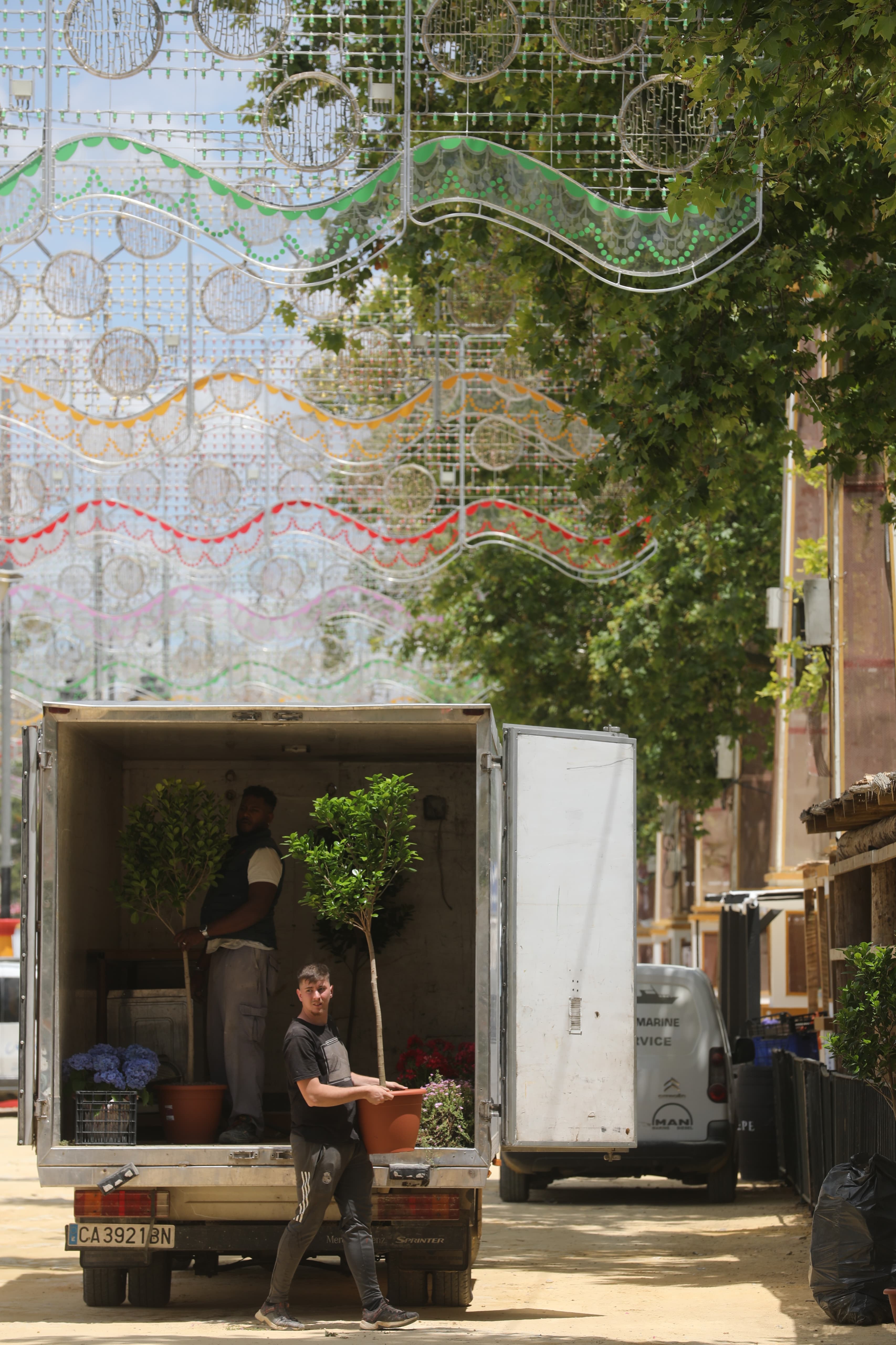 Todo a punto en Jerez para la Feria del Caballo