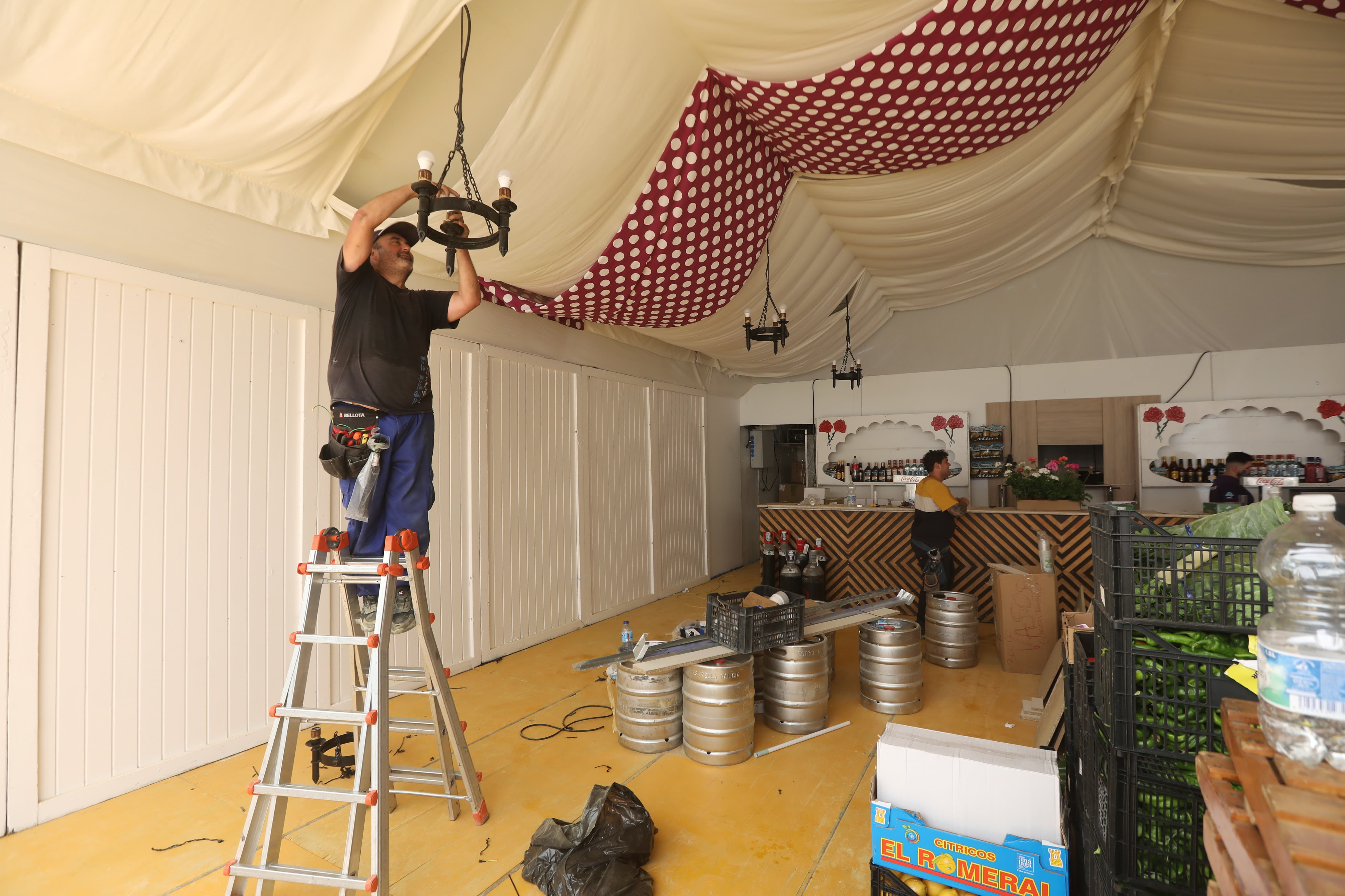Todo a punto en Jerez para la Feria del Caballo