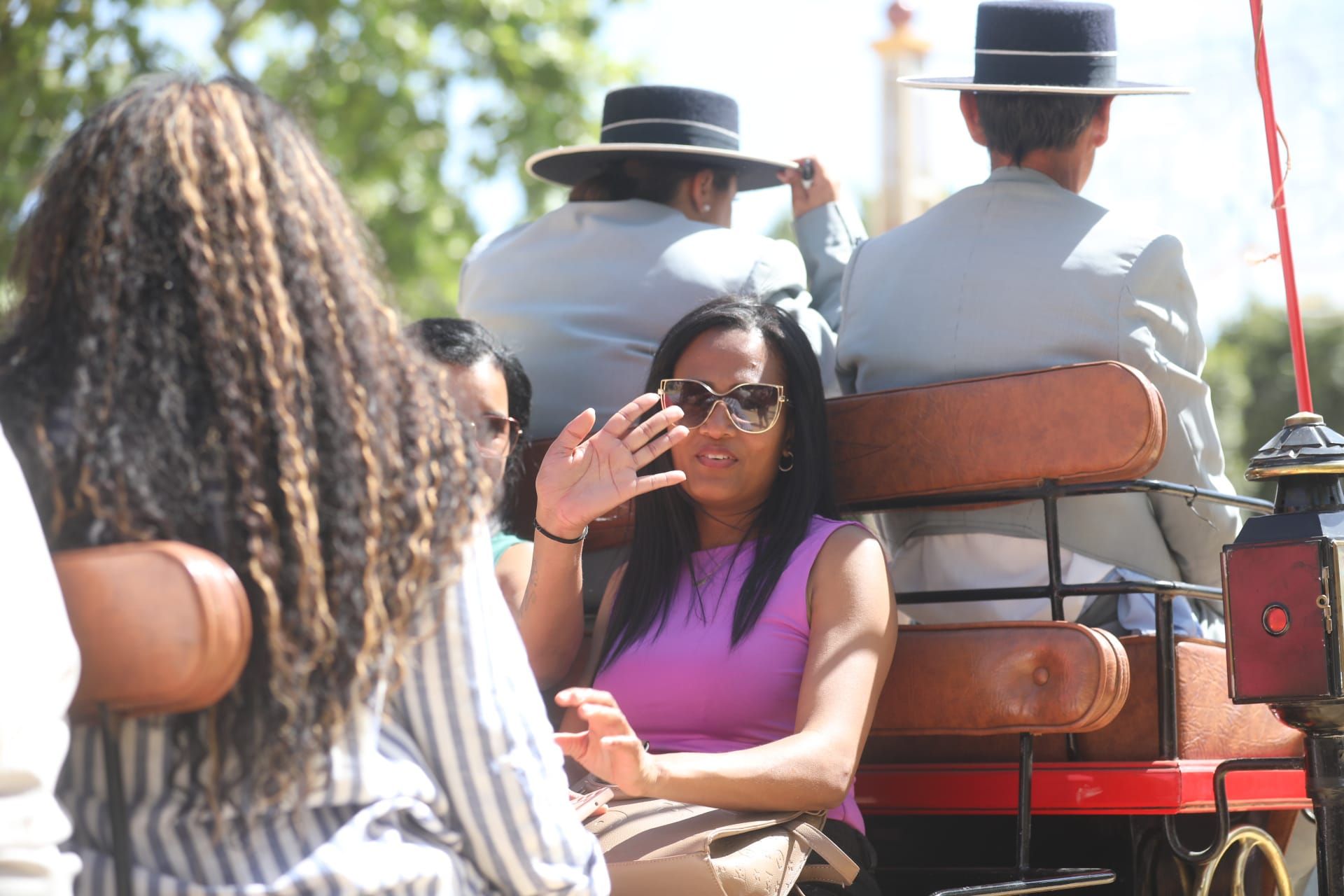 Fotos: Gran ambiente en el domingo de Feria de Jerez