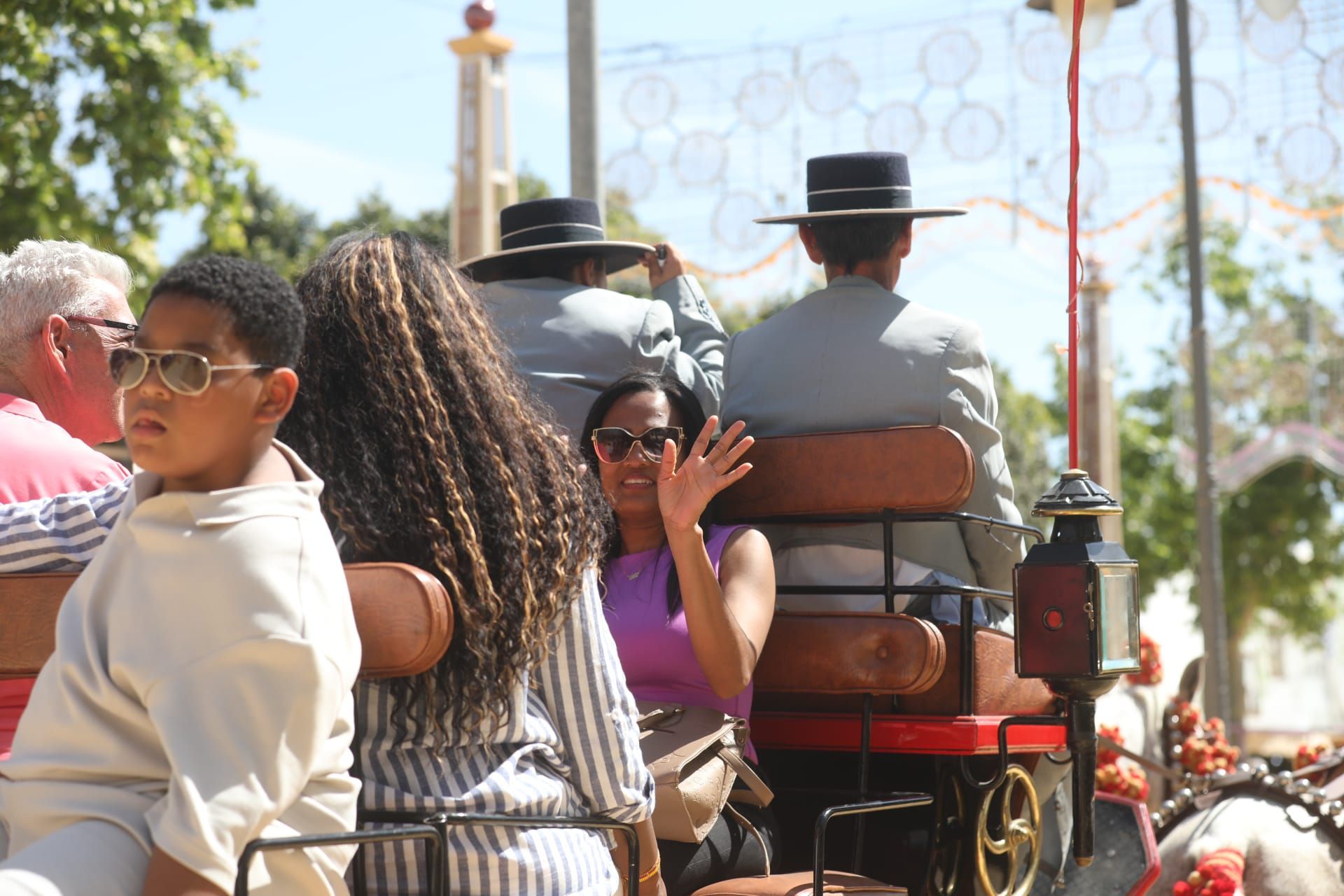 Fotos: Gran ambiente en el domingo de Feria de Jerez