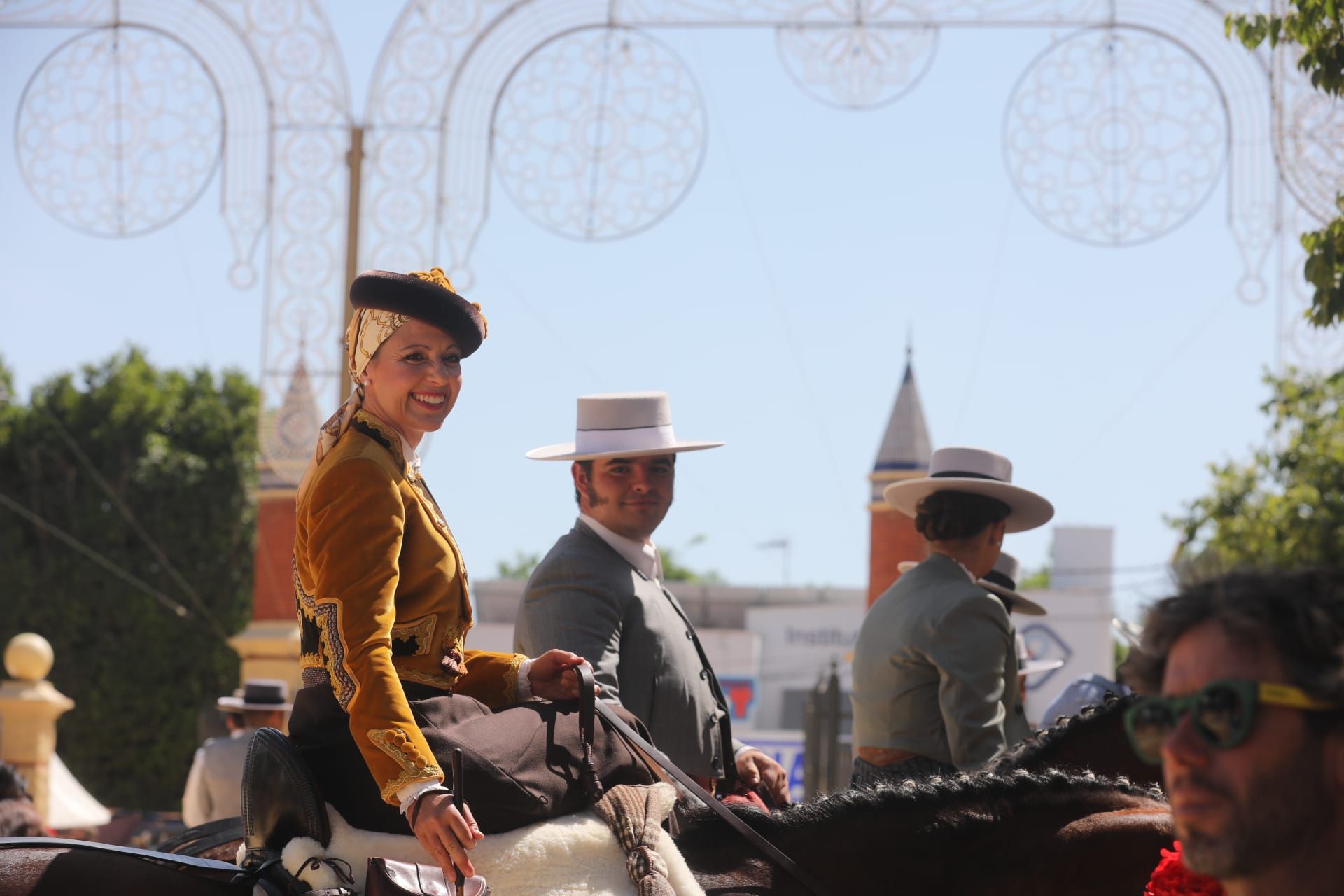 Fotos: Gran ambiente en el domingo de Feria de Jerez