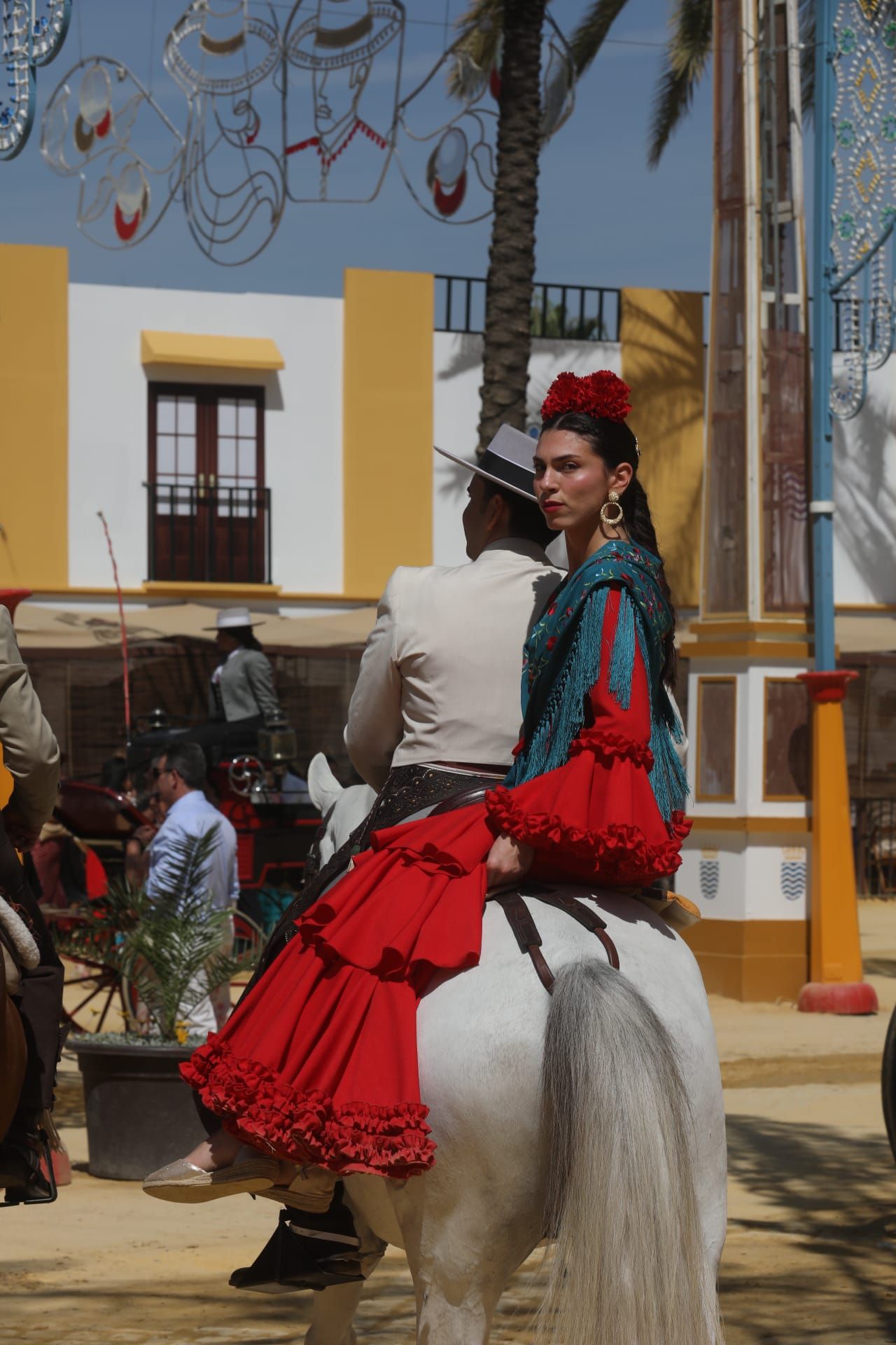 Fotos: Gran ambiente en el domingo de Feria de Jerez