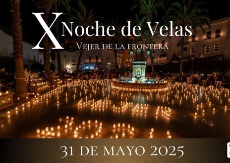Imagen secundaria 1 - La Noche de la Velas en Vejer