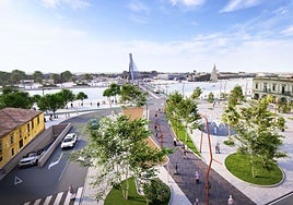 Así quedará la Plaza de La Pescadería de El Puerto