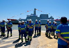 Más presión desde los astilleros de Cádiz para evitar desvíos de carga de trabajo a otras plantas