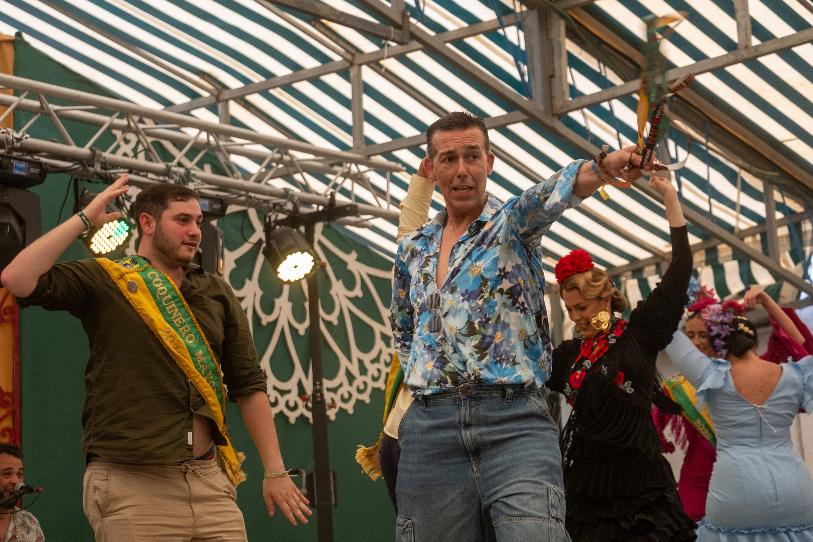 El calor marca el jueves de Feria en El Puerto