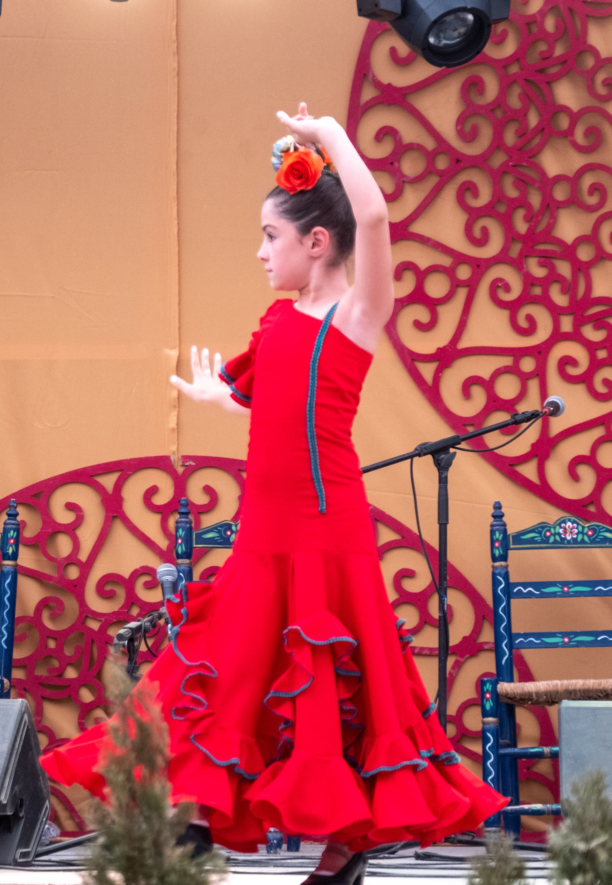El calor marca el jueves de Feria en El Puerto