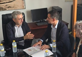 Miguel Molina se reúne con el secretario de Estado de Política Territorial, Arcadi España