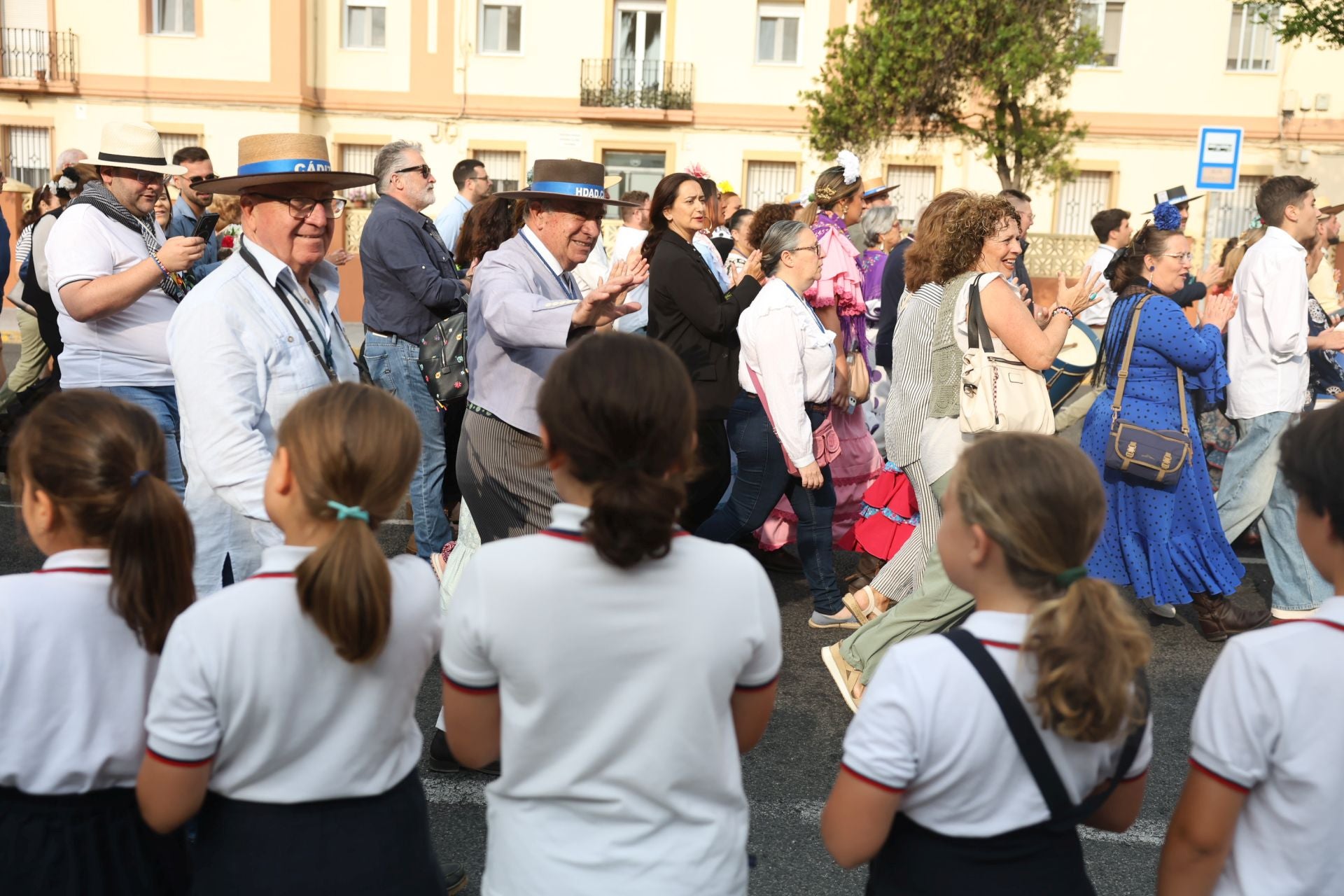 Fotos: La hermandad del Rocío de Cádiz, camino de la aldea
