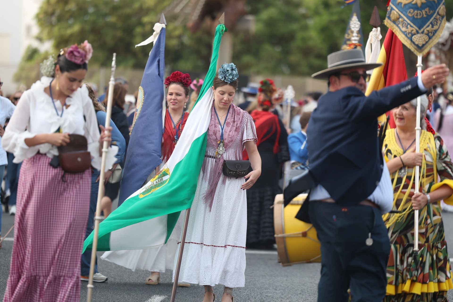 Fotos: La hermandad del Rocío de Cádiz, camino de la aldea