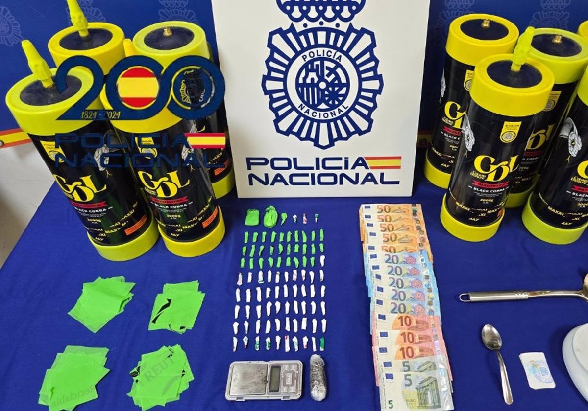 Desarticulados dos puntos de venta de cocaína cercanos a centros educativos en Algeciras
