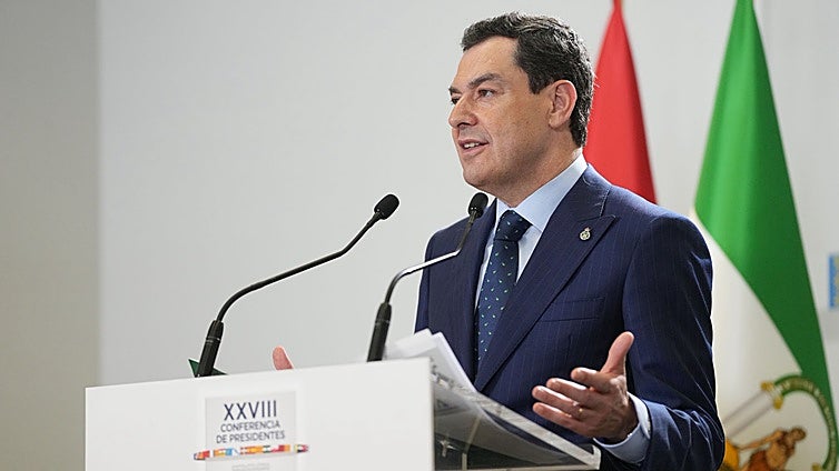 Juanma Moreno reclama una financiación justa para Andalucía en la Conferencia de Presidentes