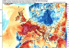 Una DANA provocará cambios en el tiempo: «Vamos a perder entre 8 y 12 grados en muchos puntos del oeste e interior andaluz»