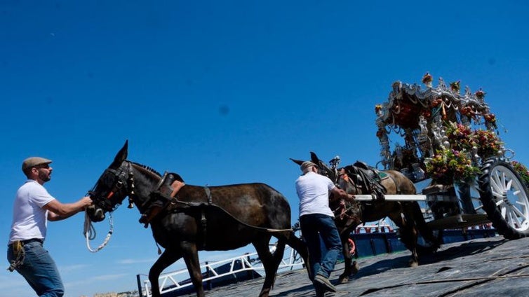 La hermandad del Rocío llega a Cádiz este jueves: estos son los cortes de tráfico