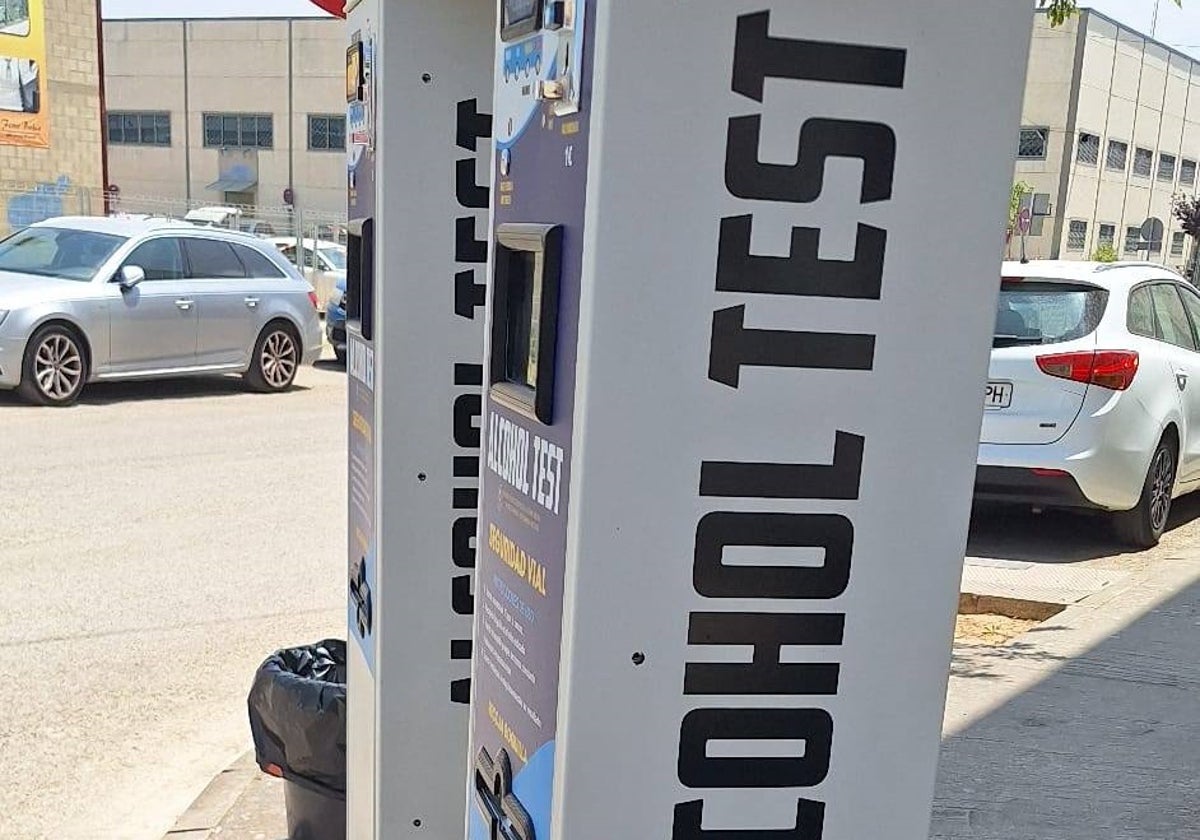 Instalados cuatro alcoholímetros en el recinto ferial de Chiclana