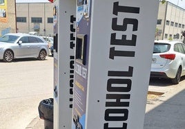 Instalados cuatro alcoholímetros en el recinto ferial de Chiclana
