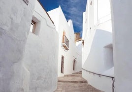 Calles blancas y encaladas, sello de Vejer
