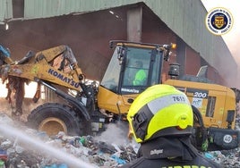 El incendio se encuentra controlado y sin riesgo de propagación