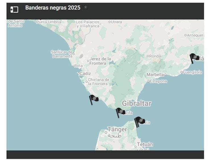 Banderas Negras 2025: Cádiz también aparece en el informe de costas degradadas
