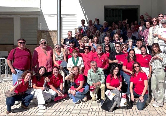 Voluntarios de Cáritas en una reciente formación