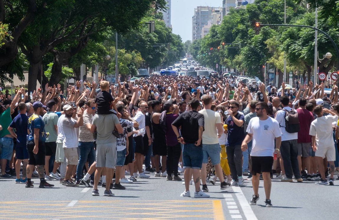Fotos: Así ha sido la protesta de la huelga del metal en Cádiz de este miércoles
