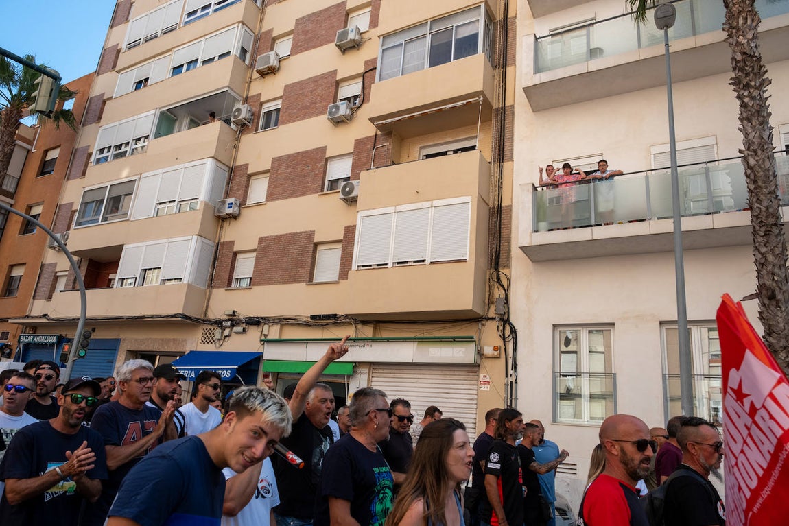 Fotos: Así ha sido la protesta de la huelga del metal en Cádiz de este miércoles